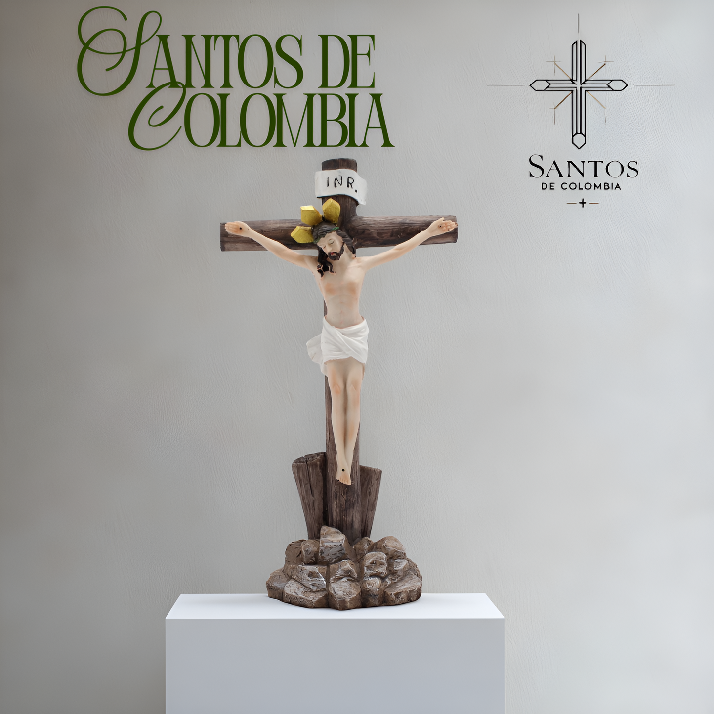 Figura Cristo En La Cruz