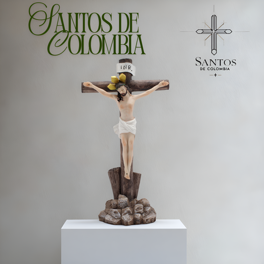 Figura Cristo En La Cruz