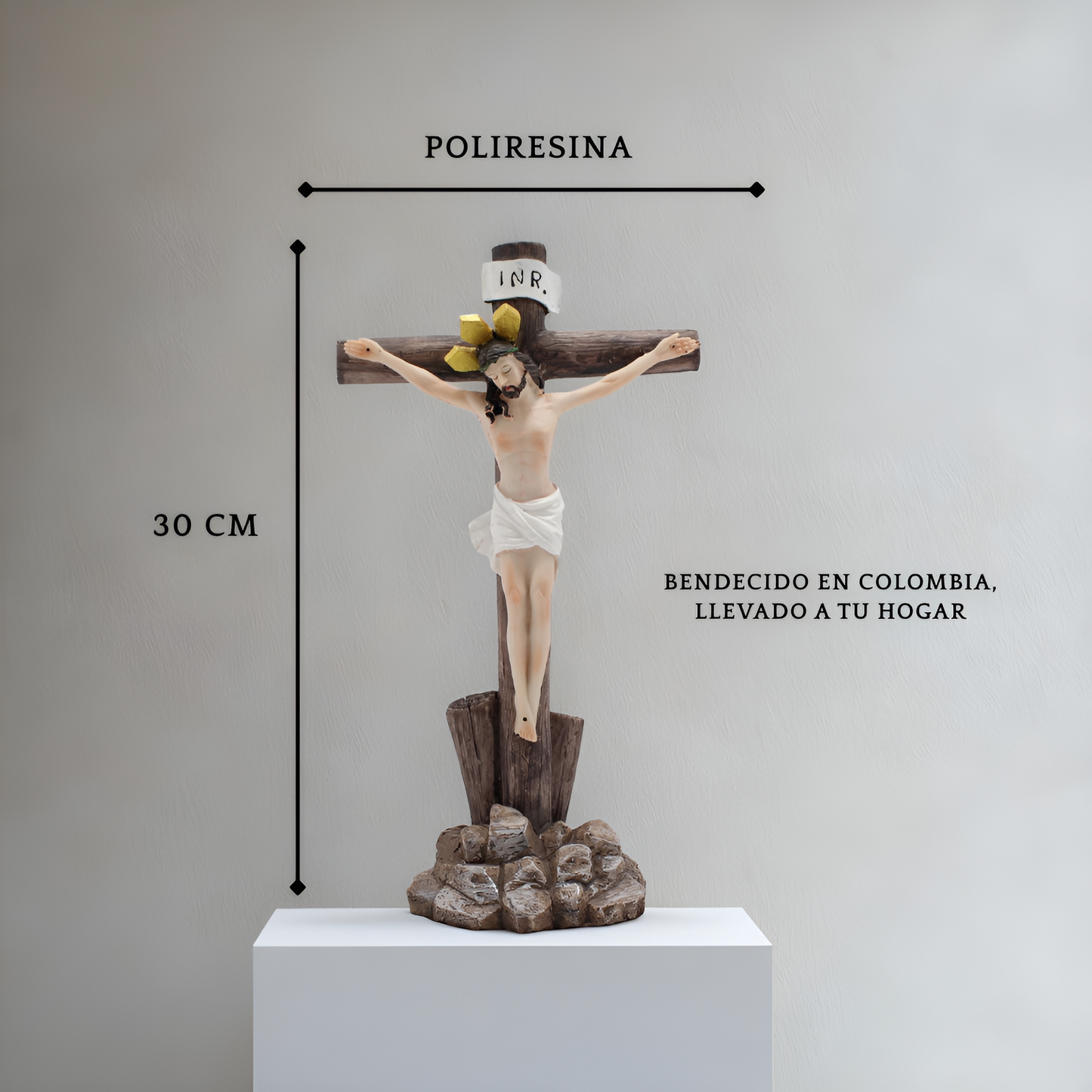 Figura Cristo En La Cruz